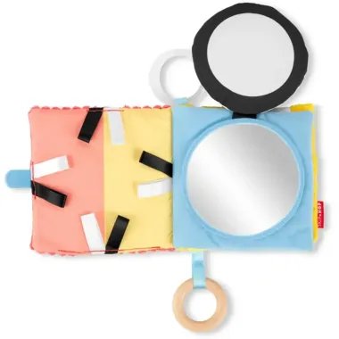 Skip Hop kontrastinga knygutė kūdikiams - veidrodėlis