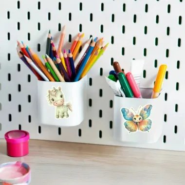 Vinila uzlīmes Dzīvnieki, 50 gab. - Uzlīmes bērniem - Lapute.lt