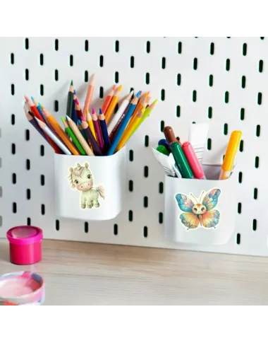 Vinila uzlīmes Dzīvnieki, 50 gab. - Uzlīmes bērniem - Lapute.lt