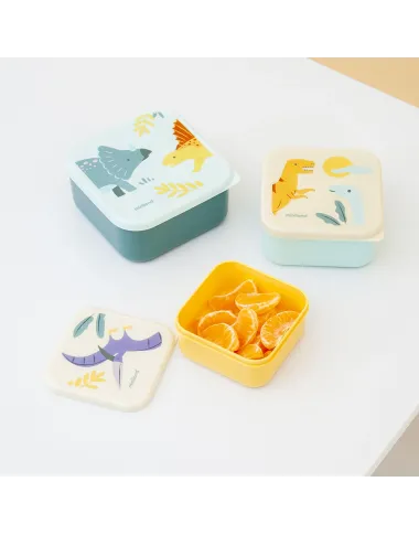 Miniland uzkodu kastes bērniem Dinozauri