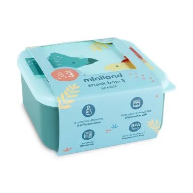 Miniland uzkodu kastes bērniem Dinozauri | Lapute.lt