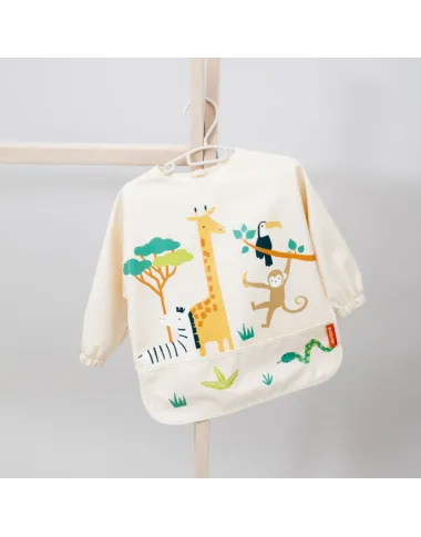 Miniland priekšautiņš ar piedurknēm Džungļi