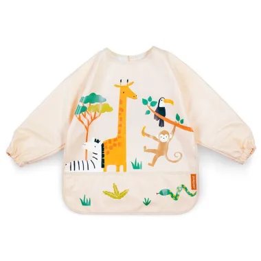 Miniland priekšautiņš ar piedurknēm Džungļi