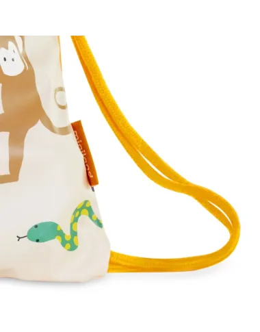 Miniland vaikiškas sportinis krepšys Džiunglės - vaizdas iš priekio