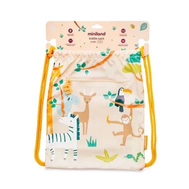 Miniland vaikiškas sportinis krepšys Džiunglės - vaizdas supakuotos