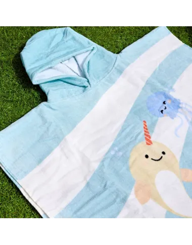 Miniland kokvilnas pončo bērniem