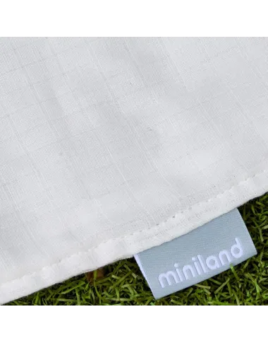 Miniland muslino pončas vaikams - vaizdas iš priekio