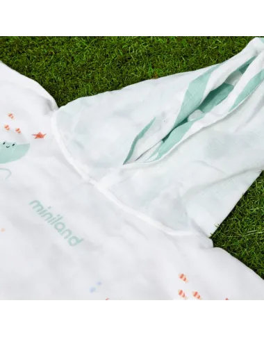 Miniland muslīna pončo bērniem