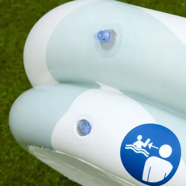 Miniland pripučiamas vandens baseinas (60 cm) - dviejų oro kamerų vaizdas