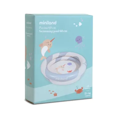 Miniland pripučiamas vandens baseinas (60 cm) - vaizdas supakuoto