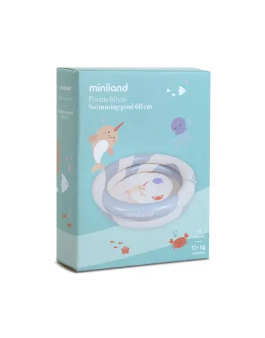 Miniland pripučiamas vandens baseinas (60 cm) - pripūsto vaizdas