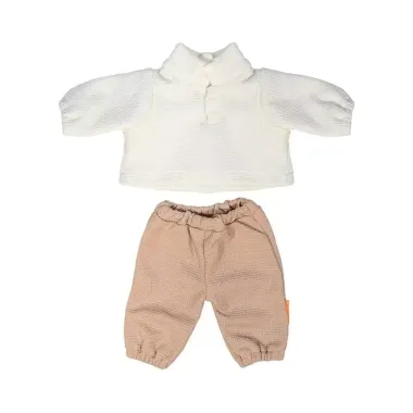 Miniland brūns leļļu komplekts (38 cm) - Lapute.lt