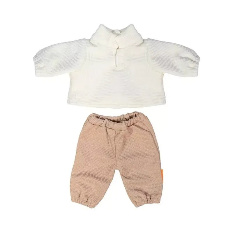 Miniland brūns leļļu komplekts (38 cm) - Lapute.lt