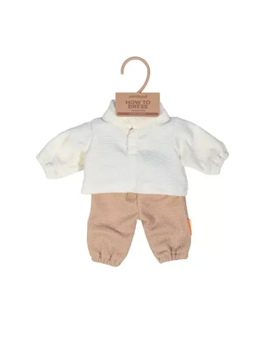 Miniland brūns leļļu komplekts (38 cm) - Lapute.lt