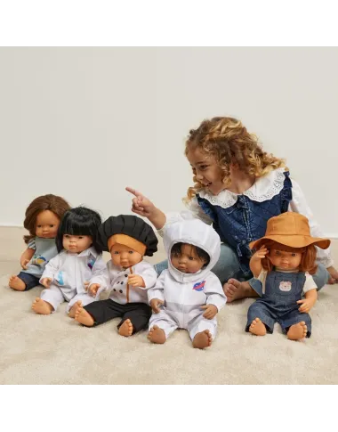 Miniland Farmer leļļu komplekts (38 cm)