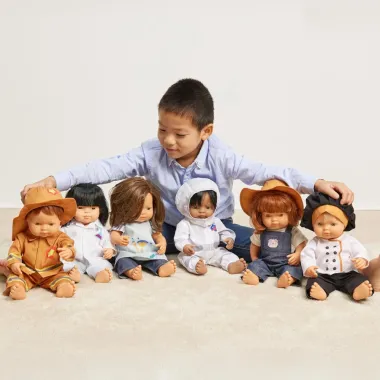 Miniland šefpavāra komplekts lellei (38 cm) - Lapute.lt