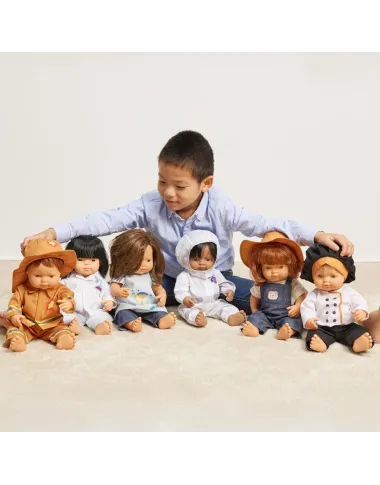 Miniland šefpavāra komplekts lellei (38 cm)