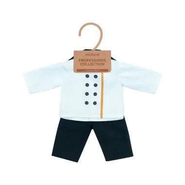 Miniland virėjo komplektas lėlei (38 cm) ant pakabėlės