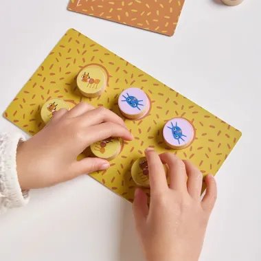 Miniland izglītojošā galda spēle Catch the bug | Lapute.lt