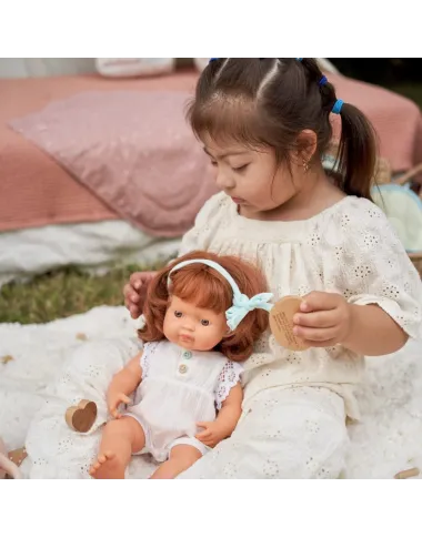 Miniland 3 rūbų komplektai lėlei (38 cm)