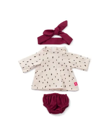 Miniland 3 rūbų komplektai lėlei (38 cm)