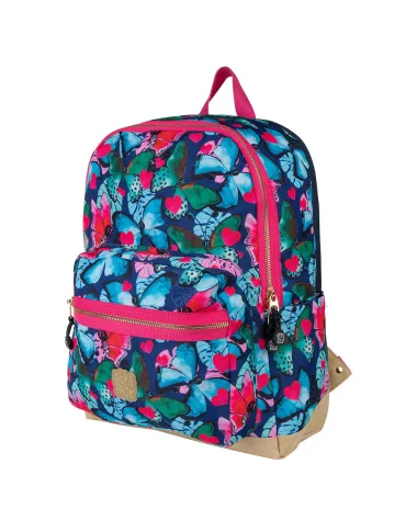 Skolas mugursoma "Pick & Pack" (tauriņi), L