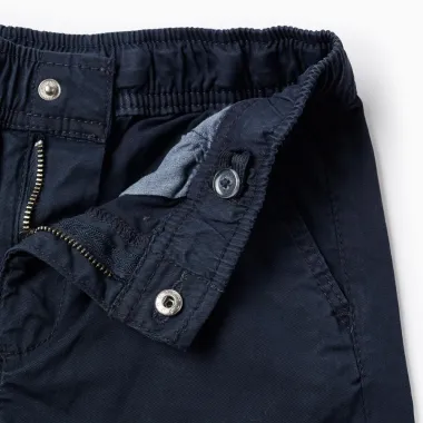 Tumši zilas cargo bikses zēniem (3/4-13/14 m) | Lapute.lt