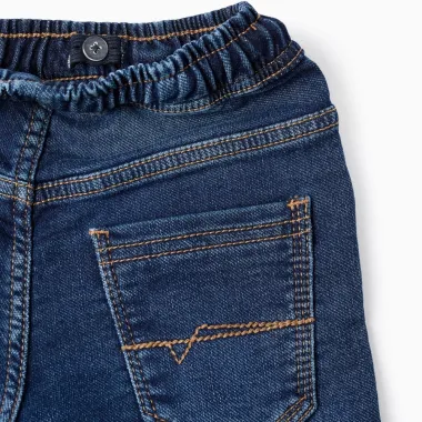 Tumši zilas džinsa bikses zēniem (3/4-13/14 m) | Lapute.lt
