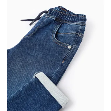Tumši zilas džinsa bikses zēniem (3/4-13/14 m) | Lapute.lt