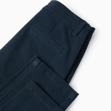 Tumši zilas tvīla bikses zēniem (3/4-13/14 m) | Lapute.lt
