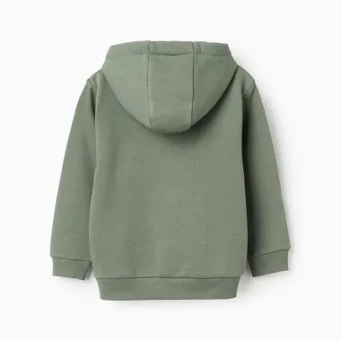 Zaļš džemperis ar rāvējslēdzēju zēniem (3/4-13/14 m) | Lapute.lt