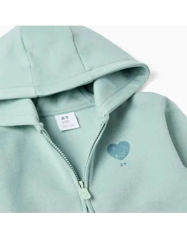 Gaiši zaļš treniņtērps meitenēm (3/4-13/14 m)