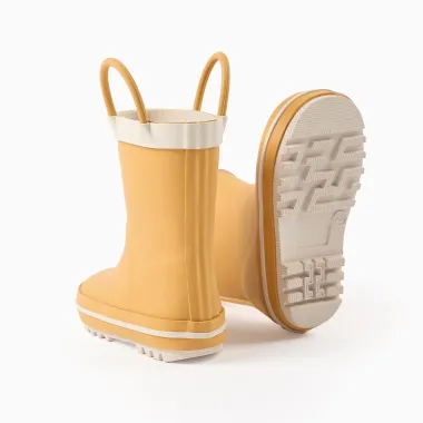 ZIPPY bērnu dzelteni gumijas zābaki (21-24) | Lapute.lt