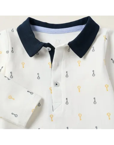 Zīdaiņa krekliņš ar atslēgu (0/1-12/18 mēneši)