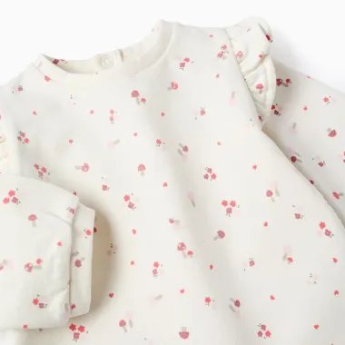 Rozā mazuļa kostīms (0/1-9/12 mēneši) | Lapute.lt