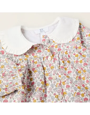 Ziedu raksta kleita mazuļiem (0/1-12/18 mēneši)