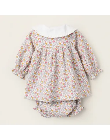 Ziedu raksta kleita mazuļiem (0/1-12/18 mēneši)