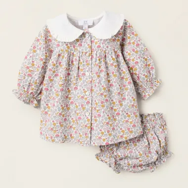 Ziedu raksta kleita mazuļiem (0/1-12/18 mēneši) | Lapute.lt