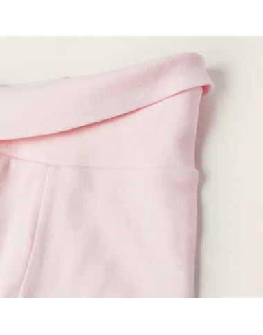 Rozā mazuļa biksīšu komplekts (4 gab., 0/0-9/12 mēneši)