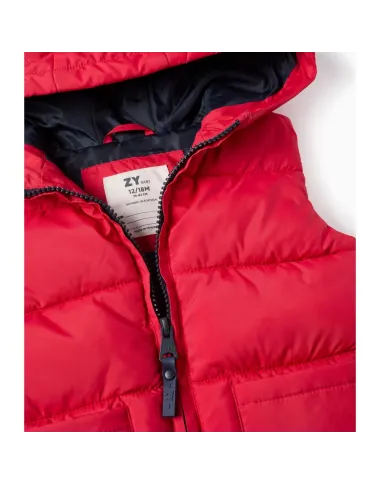 Sarkana bērnu veste (6/9-24/36 mēneši)