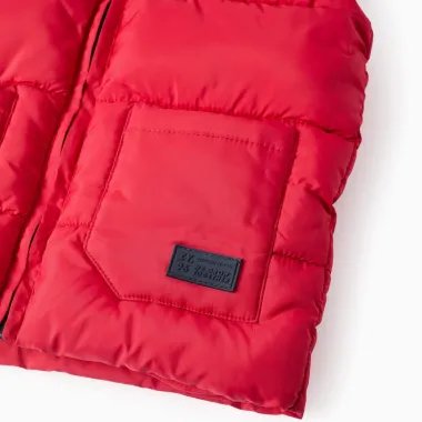 Sarkana bērnu veste (6/9-24/36 mēneši) | Lapute.lt