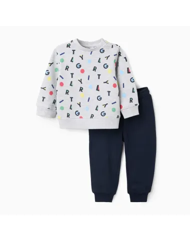 Kostiumėlis berniukams Raidės (6/9-24/36 mėn) - vaizdas iš priekio