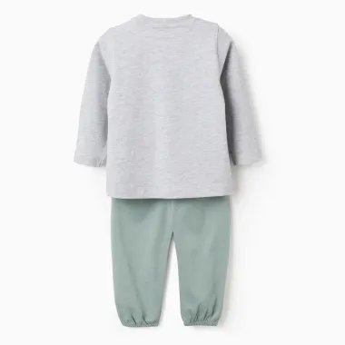 Pižama vaikams Draugužiai (6/9-24/36 mėn) - vaizdas iš nugaros