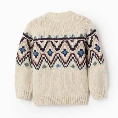 Brūns džemperis zēniem (6/9-24/36 mēneši) | Lapute.lt