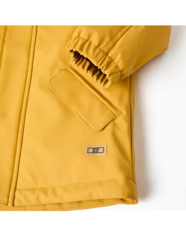 Dzeltena lietus jaka bērniem (6/9-24/36 mēneši) Dzeltena lietus jaka bērniem (6/9-24/36 mēneši)