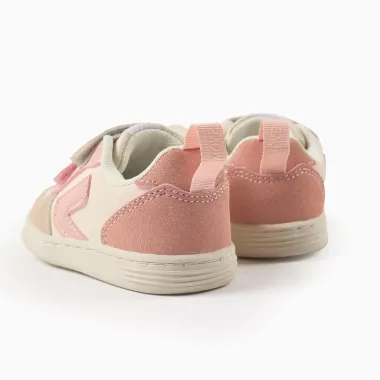 Vaikiški sportiniai rausvi batai (19-24) ž vaizdas kulno