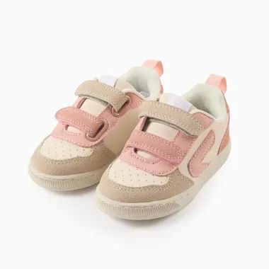 Vaikiški sportiniai rausvi batai (19-24) - vaizdas iš priekio