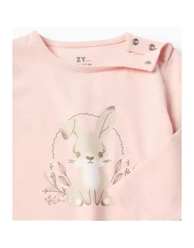 Pižama mergaitėms Zuikutis (6/9-24/36 mėn) - vaizdas iš priekio