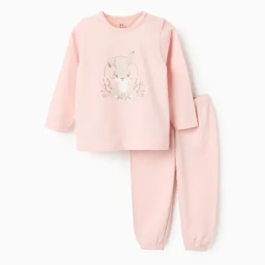 Pidžama meitenēm Zaķītis (6/9-24/36 mēneši)