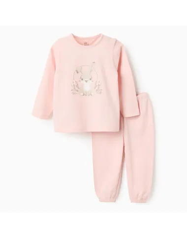 Pižama mergaitėms Zuikutis (6/9-24/36 mėn) - vaizdas iš priekio
